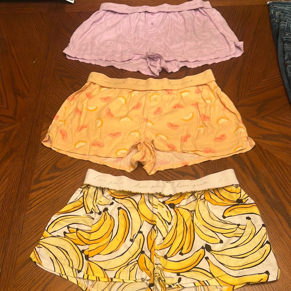 PINK sleep shorts